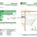 MC310/K12 Tower Crane Good Price for Sale thumbnail-5