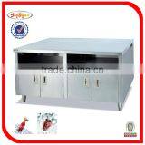 Stainless Steel Kitchen Work Table With Cup Dispenser thumbnail-5