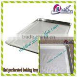 Flat Sheet Perforated Aluminum Tray Size, Baking Tray, Aluminum Tray for Oven thumbnail-1