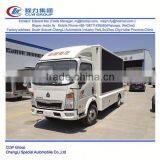Howo 100 Hp 4*2 Type P10 LED Mobile Advertising Trailer thumbnail-2