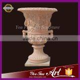 High Quality Handcarved Marble Flower Pot thumbnail-4