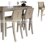 Long Bench Design PE Rattan Wicker Garden Chair thumbnail-3