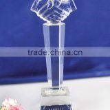 2016 Graceful Crystal Handshake Trophy and Awards thumbnail-1