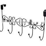 Store More Plastic Sprayed Black 5 Rack Hanger Door Hook thumbnail-2