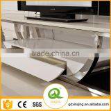 E380 Xingqing Living Room Furniture Marble Showcase Designs Mart Dubai TV Stand thumbnail-2