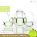 Borosilicate Fashioned Microwave Handmade Unbreakable Tea Pot Glass Made thumbnail-5