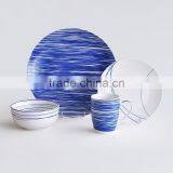 Porcelain Dinner Set With Decal,white Porcelain Dinnerware Set,16pcs Ceramic Dinner Set thumbnail-2