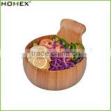 Natural Bamboo Salad Bowl Set for Sale/Homex_Factory