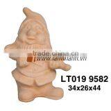 Vietnam Wholesale Garden White Wash Terracotta Decoration Statue thumbnail-1