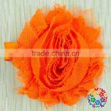 Orange Artificial Flower Rose With Clip Wholesale Artificial Flowers Peon Shabby Flower Wedding Decoration Christmas Ornaments thumbnail-1