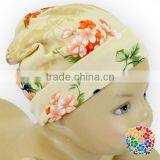 Black White Stripes Stretchy Infant & Toddle Baby Beanie thumbnail-4