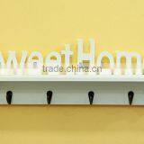 Wall Shelf Wood Coat Rack Wall Hanger thumbnail-1