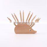 Novelty Wooden Hedgehog Pencil Holder thumbnail-1