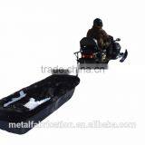 Snowmobile Pull Behind Sled Made of Plastic thumbnail-6