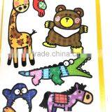 Body Art- Temporary Tattoos Sticker, Lovely Animal Temporary Tattoos Sticker For Kids thumbnail-5