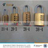 Resettable Brass Combination Number Padlock thumbnail-1