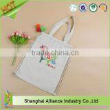 Wholesale High Quality Fashion Plain Blank Custom Printed Cotton Canvas Tote Bag thumbnail-1