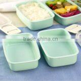 Clear Divided Food Container Bento Lunch Box 4-Compartment Airtight Storage Lid,hot New Product for 2015,plastic Lunch Bento Box thumbnail-4