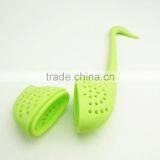 16050 Hot Selling Goose Shape Silicone Tea Strainer thumbnail-5