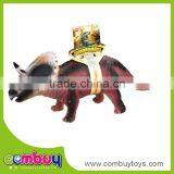 Most Popular Animal Set Game Small Soft Rubber Dinosaur Toy thumbnail-1