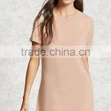 Women Mini Short Sleeve Casual T-Shirt Dress thumbnail-2