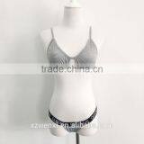 New Fashion Hot Sexy Hollow Out Letter Bikini Set thumbnail-3