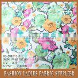 New Design Suede Print Dyeing With Brids for Girl's Garment 100%poly Printed Georgette 110gsm thumbnail-5