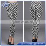 Wholesale 92% Polyester 8% Spandex Printed Tight Leggings 2017 thumbnail-2