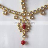MATHAPATTI MAANG TIKA GOLD TONE KUNDAN thumbnail-3