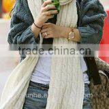 Acrylic Women's Knitted Scarf thumbnail-5