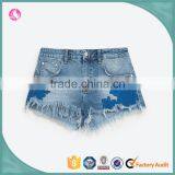 2016 Custom Fashion Apparel Young Girl Summer Sexy Women Jeans Shorts Short Pants Half Pants Cotton Girls thumbnail-1