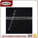 Hot Design Women Stand Collar Metal Zipper Hoody Padding Jacket thumbnail-6