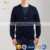 V Neck Knitted Men Cardigan Sweaters thumbnail-2