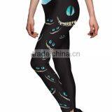 2017 Low Price Top Quality Women Workout Custom Sublimation Leggings With Private Label Yoga Pants thumbnail-3