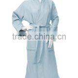 100% Premium Cotton Quick Dry Unisex Waffle Weave Bath Robe thumbnail-2