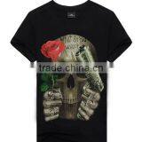China Clothing Factory Custom Polyester Sport Men 3D Printing T Shirt thumbnail-6