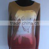 Longsleeve Intarsia Girls Pullover Sweater thumbnail-1