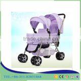 Hot Sale Twins Baby Stroller And Stainless Steel Twins Baby Buggy thumbnail-3