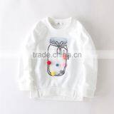 S33021W Kids Baby Girls Spring Fancy Swearshirt Long Sleeves Pullover Tops thumbnail-2