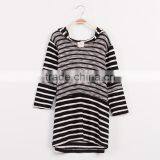 S32446W Spring Fashion Elegant Girls Sweaters Teenager Knitted Striped Kids Pullovers Tops thumbnail-3