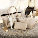 Brand Handbags 3sets Leather Women Tote Bag Casual Ladies Designs Handbag Set thumbnail-3