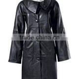 Long Leather Coat thumbnail-5