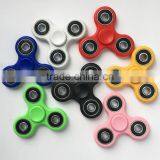 Fingertip Gyro Three Leaf Bearings Interdental Rotation EDC Decompression Toys Spiral Fingers Spot Lights With Lights thumbnail-4