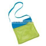 Vogue Mesh Tote Bag Clothes Toys Carry All Sand Away Beach Bag Baby Toy Collection Bag thumbnail-5
