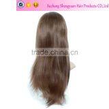 Factory Unprocessed Human Silky Straight 100 Brazilian Virgin Hair Full Lace Wigs With Baby Hair For Black Women thumbnail-2