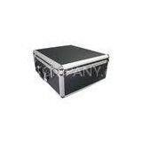 Custom Black Aluminum Tool Cases with Foam Filled For Packing Instrument