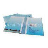 L shape A4 / F4 file plastic folder For documents collecting