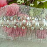 New Design Fashion Beads Crystal Decorative Trim Wholesale, Trimmings for Dresses thumbnail-3
