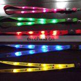 2017 Fashionable Led Lanyard/ LED Neck Strap