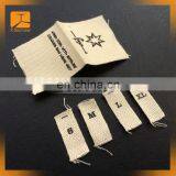 In House Produced Raised Screen Printed Cotton TWill Label